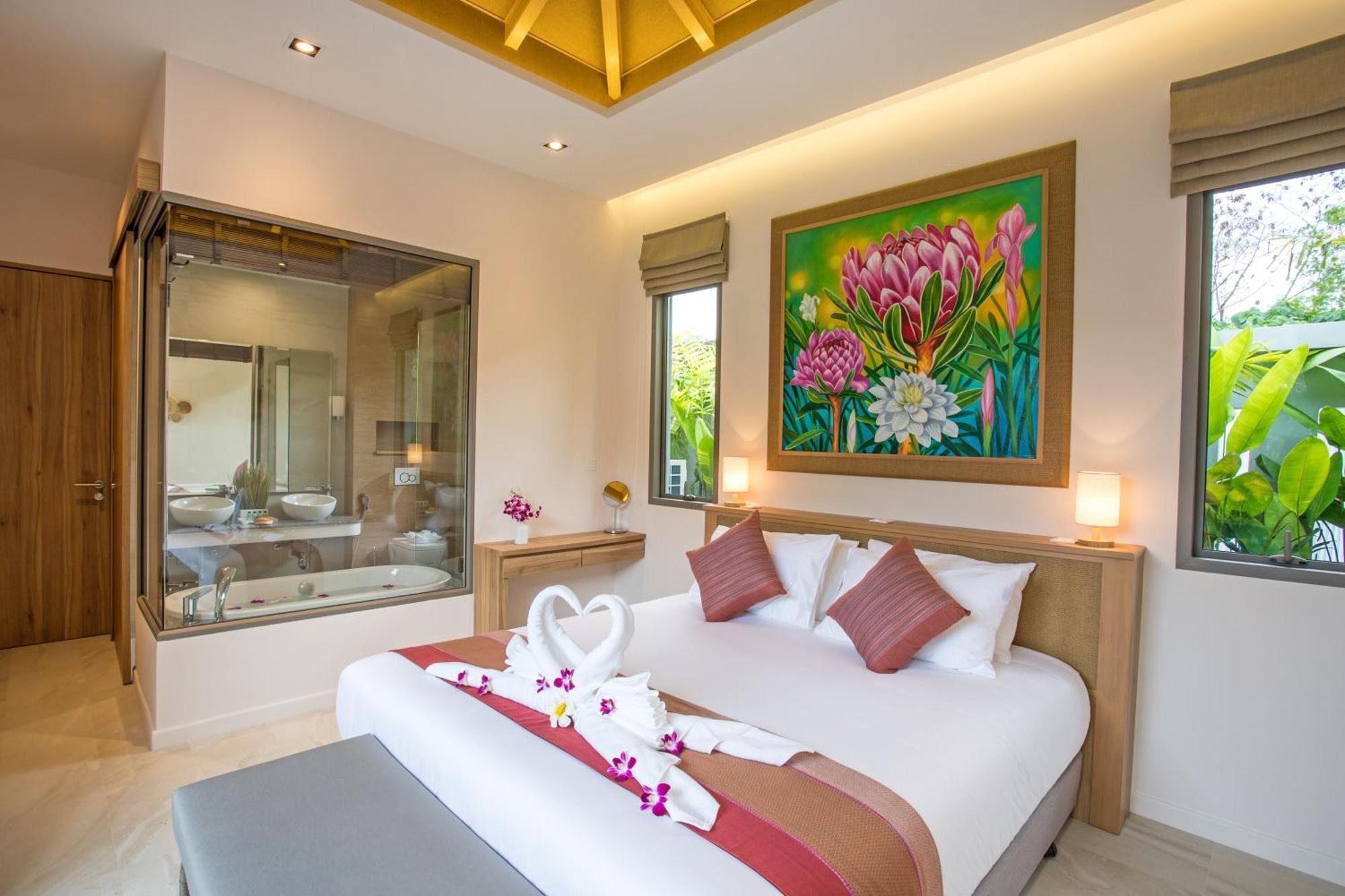 Boutique 2Br Villa Dalaa 1, Chemical Free Pool, Gated Residence, Kamala Beach Exterior foto