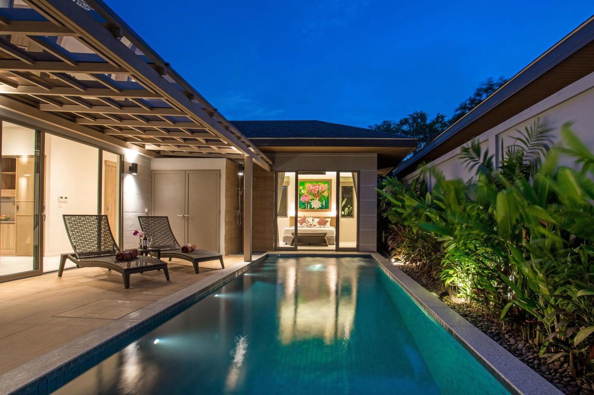 Boutique 2Br Villa Dalaa 1, Chemical Free Pool, Gated Residence, Kamala Beach Exterior foto
