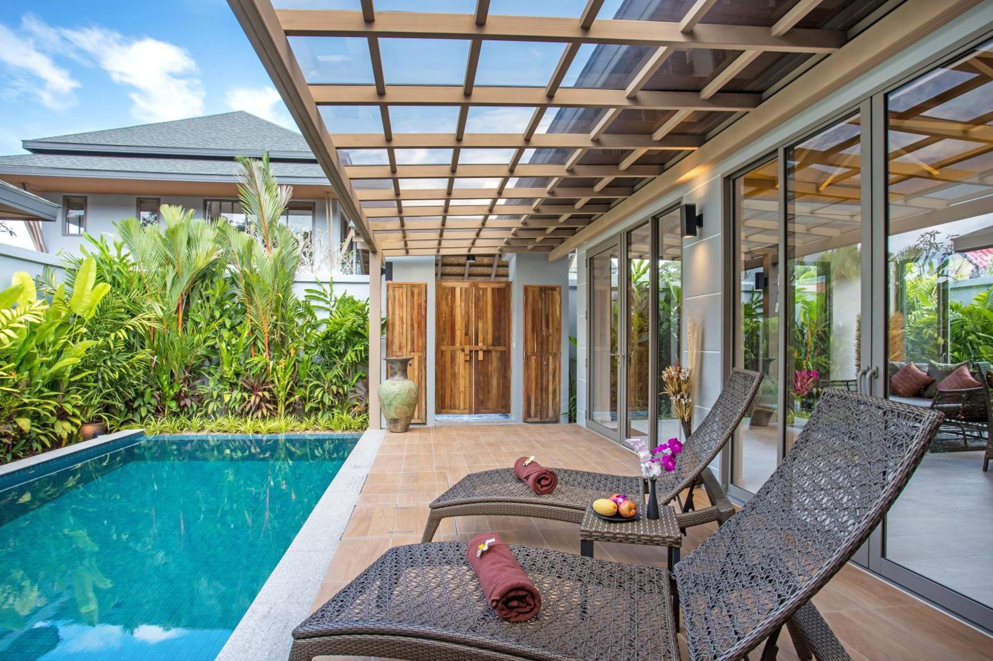 Boutique 2Br Villa Dalaa 1, Chemical Free Pool, Gated Residence, Kamala Beach Exterior foto